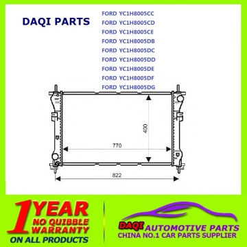 Transit Bus / Box / Platform/Chassis Radiator Yc1h8005cc