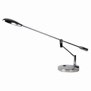 6W Metallic LED Desk Lamp, 2-year Warranty, Replace 10W CFL/40W Halogen