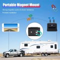 2.4G Wireless HD Side/Rear View RV Camera Battery Powered BSD Alarm Waterproof Reversing Assist Portable Magnetic Installation