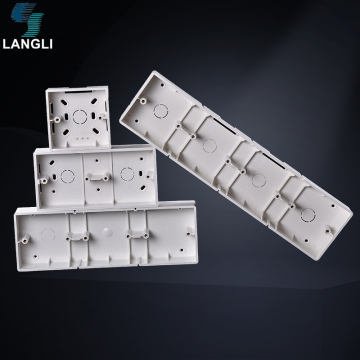 Wall Mounting Switch Outlet PVC Junction Box