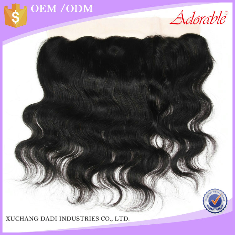 13*4 top lace closure silk straight 100% human hair closure,human hair with frontal lace closure