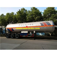 60 m3 tri-axle amfani da LPG trailers