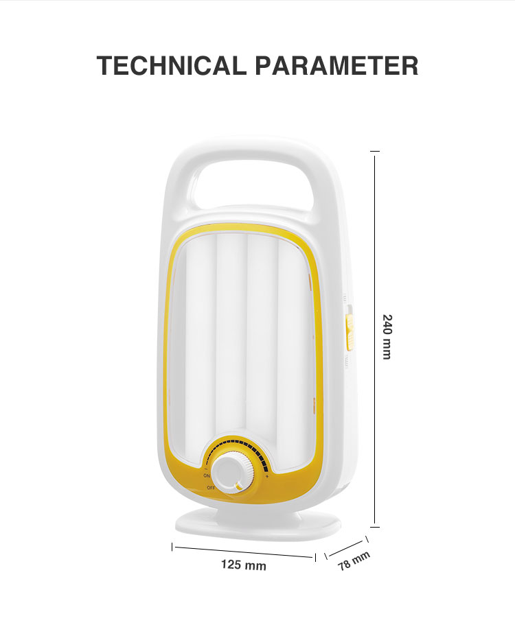 Handheld Flashlight Emergency Light