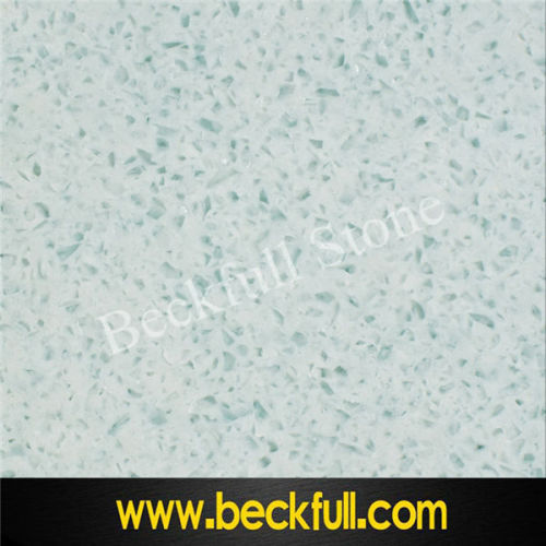 PXQZ635 Light Blue Artificial Quartz Stone Slabs