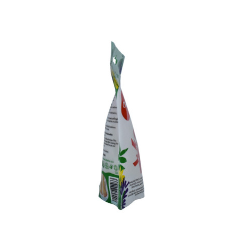 Popular With Tear Notch Eco Flat Zipper Bag Packaging