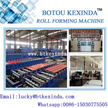 Automatic aluminum roofing roll former for sale China