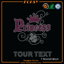 Princess Crown designs rhinestone transfers