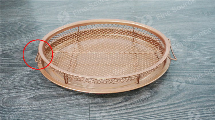 Stainless Steel Potato Chip Chef Copper Crisper Mini Fryer Basket