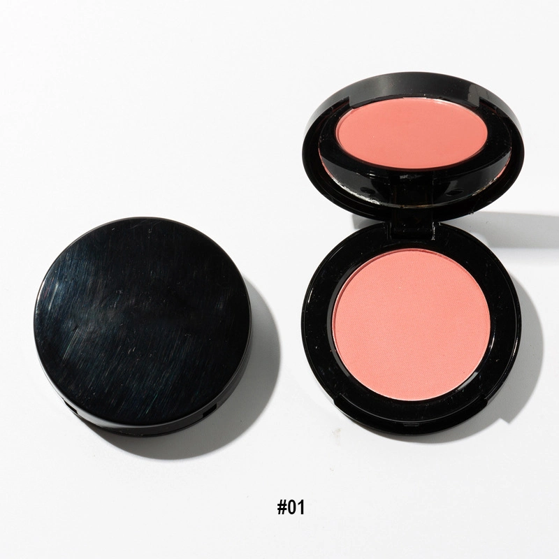 No Logo Top High Quality OEM Pressed Powder Highlighter Face Bronzer Private Label Blush Makeup