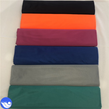 Vải siêu Poly chải vải 100% polyester