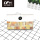 Custom nostalgic label style PU leather handbag cosmetic bag pencil case&bag multifunctional bag