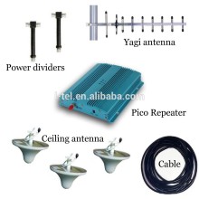 TETRA iDEN 800 Cell Phone Signal Amplifier kits Mini Indoor Signal Repeater antenna