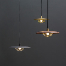 Industrial Retro Iron Shade E27 Pendant Light
