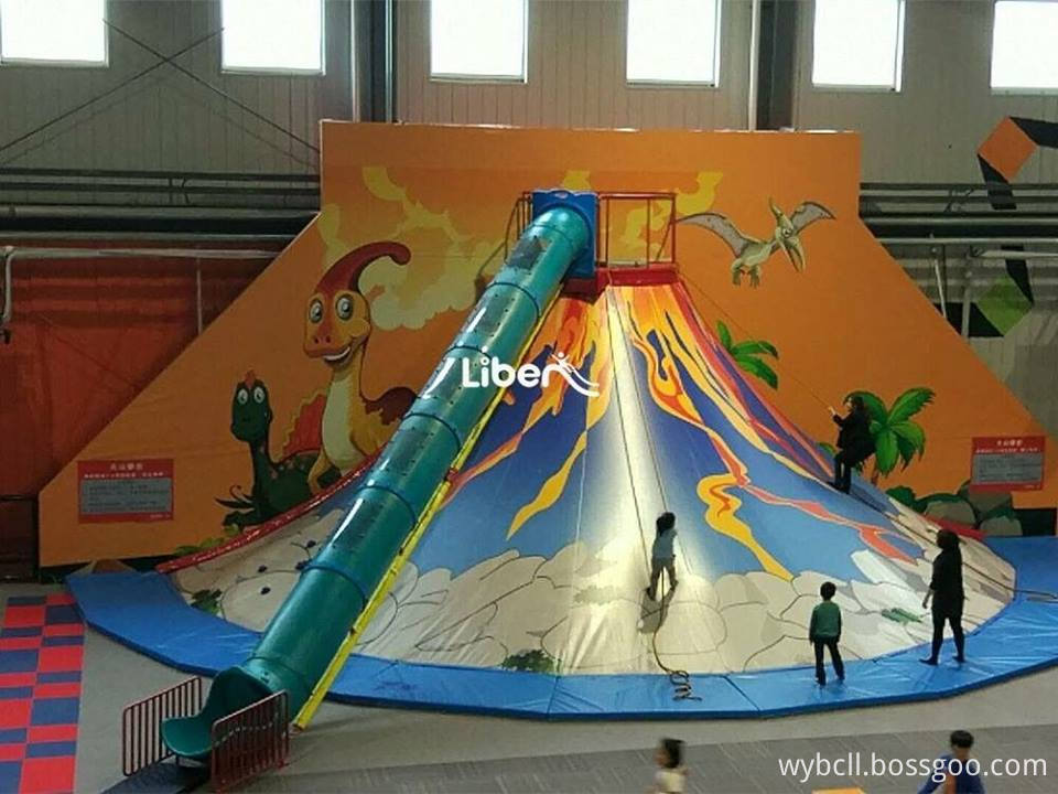 volcano slide