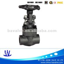 Forged steel 150# 2" inch gate valve