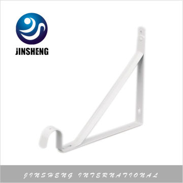 Powder coating folding shelf bracket