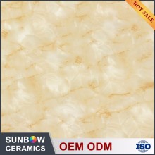 Single thin nonskid crystallite stone tiles