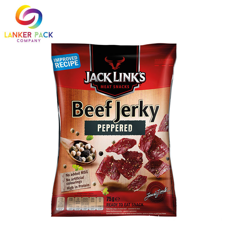 Plastic Beef Jerky Packaging Bags