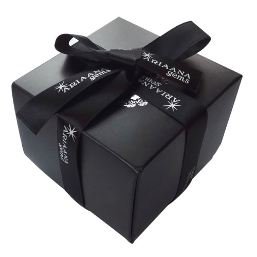 Logo Silver Foil Perfect Design Watch Paper Box