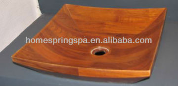 oak bathroom wood sink