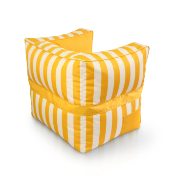 Outdor waterproof stripe pattern bean bag sofa chair