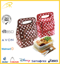 2015 classical vintage Cooling lunch bag insulated for food