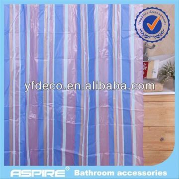 peva material short shower curtain