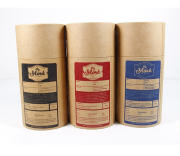 Kraft Paper Tea Can Bag Packaging Tubes Box