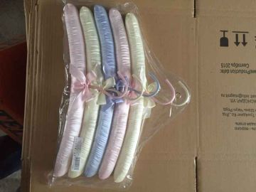 cloth satin hanger