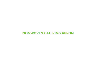 Nonwoven Chef Apron Sleeveless