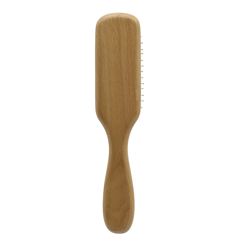 Hot Sales Professional Paddle Massage Hair Brush/Hair Brush with Wooden handle Paddle Hair Brush