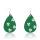 20 paires de boucles d&#39;oreilles en faux cuir de la Saint-Patrick Boucles d&#39;oreilles irlandaises en trèfle Boucles d&#39;oreilles en forme de larme de trèfle pour femmes