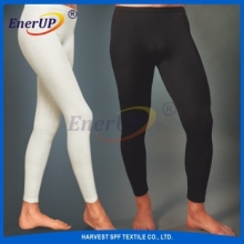 Black Angora Wool blendedThermal long Pant for Women