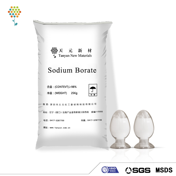 chemical stabilizer and skeleton former Sodium borate for refractory material