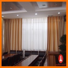 Curtain Times fancy embroidered curtain and drapes sheer with blackout fabric