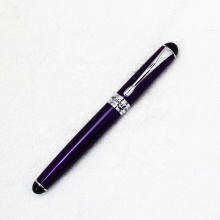Je-56 Stock Pen: Jinhao X750 Purple Metal Fountain Pen for Calligraphy Writing