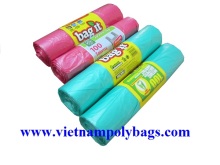 Vietnam shopping plastic packing bag on rolls