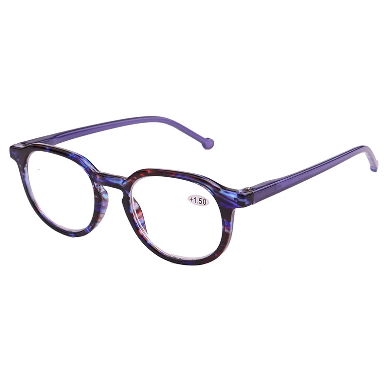 2019 Colorful Round Shape Spring Hinge Reading Glasses