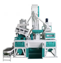 High Quality 1500kg/h Combination Rice Mill Machine with Cleaning and Polishing Functions