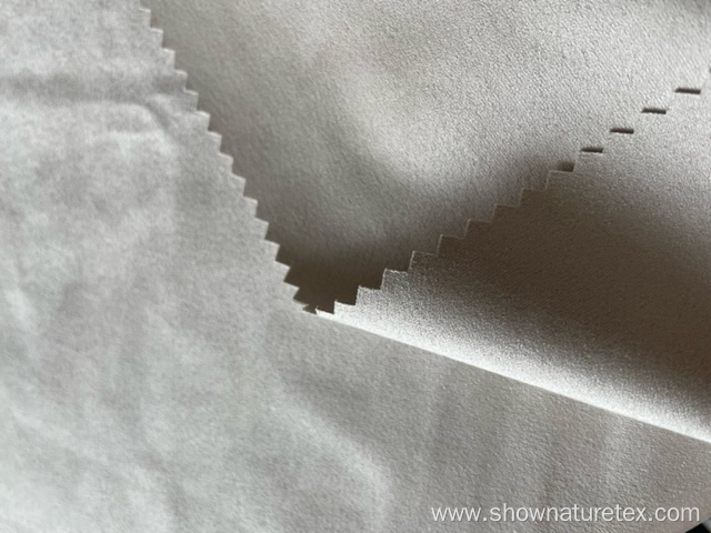 double suede high density nice handfeeling fabric