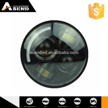 Flash LED headlight projector 5.75'' LED DRL Light for motorcycle accessory