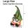 Resin Gnome Figurine พร้อมไฟ LED พลังงานแสงอาทิตย์