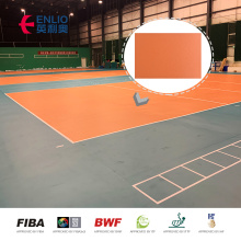 Tapis de volley-ball Enlio Unique en pvc / Revêtement de sol en pvc approuvé par la FIVB