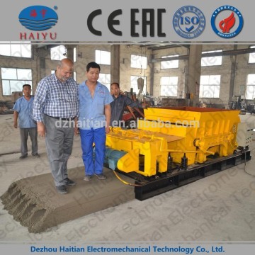 Large span hollow core slab machine