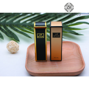 Golden Small Lip Gloss Boxes Packaging