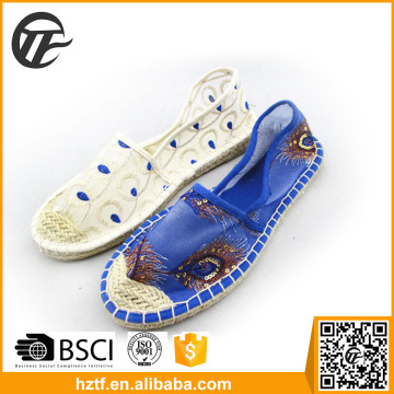 ladies fancy new design flat shoes