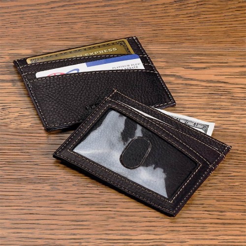 leather credit card holder