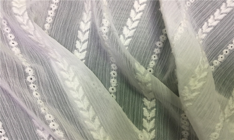 Eyelet Embroidery Textile