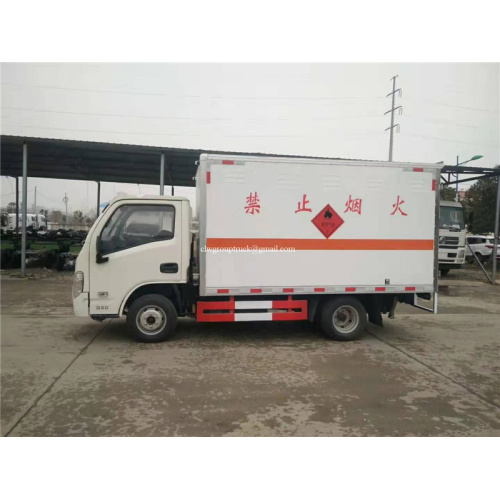 Ningún camión de bomberos Transporte de mercancías peligrosas Van Truck