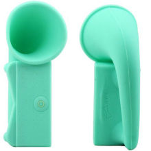 No External Power Portable Silicone Loudspeaker , Cell Phone Silicone Cases